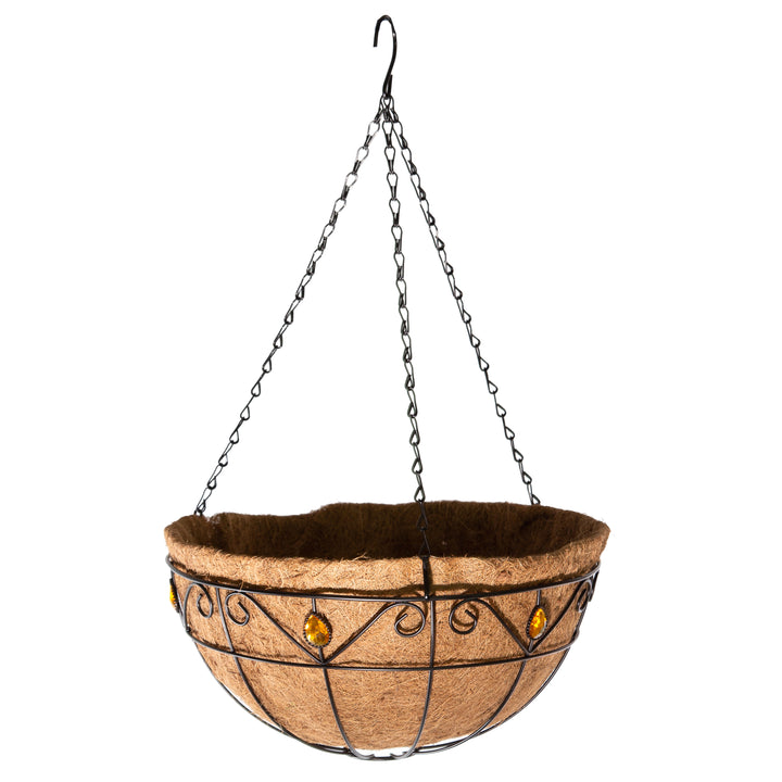 Gardener Select™ 14 in. Jewel Collection Hanging Basket
