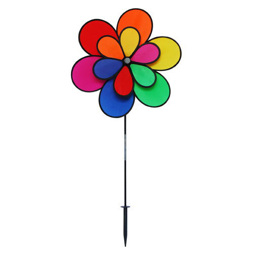 Gardener Select™ Double 12-Petal Rainbow Flower Pinwheel