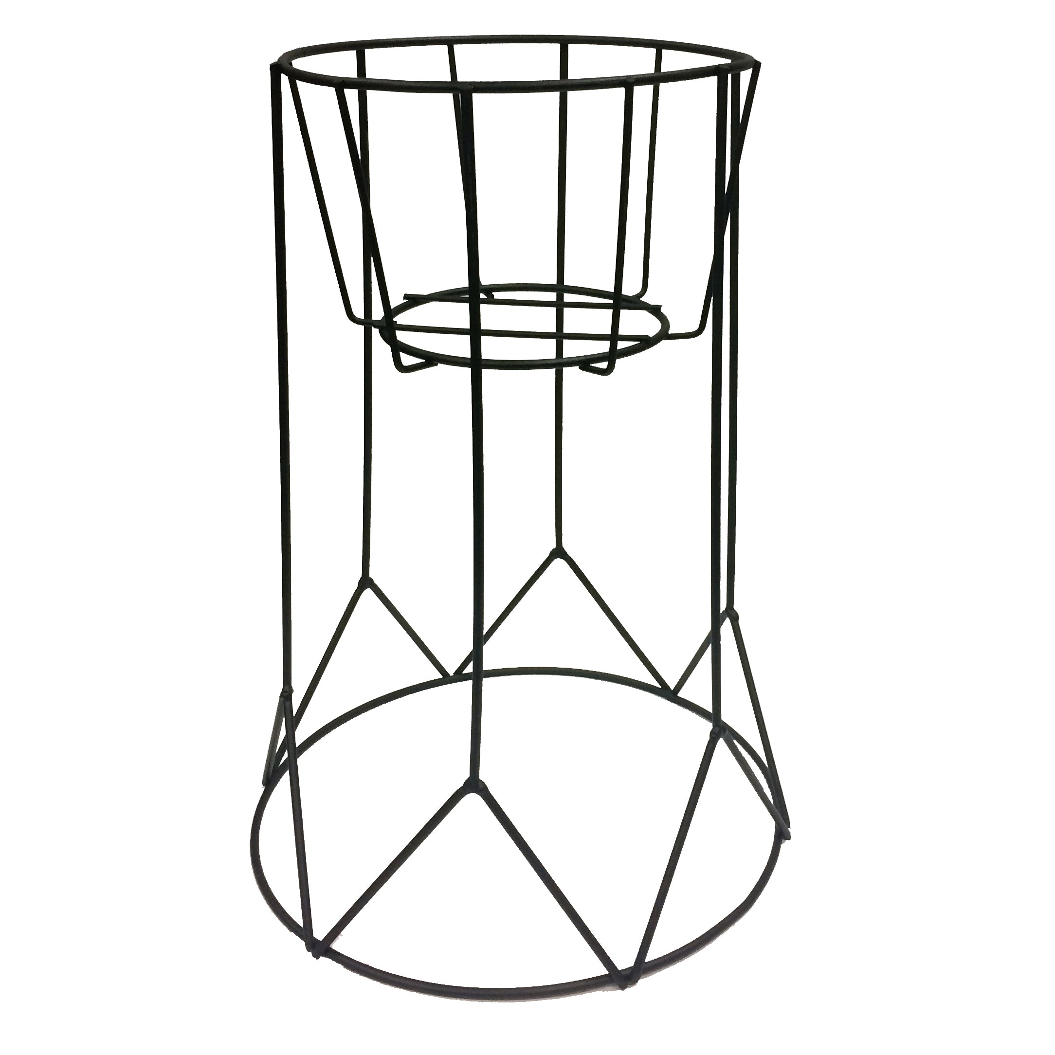 Gardener Select™ Black Single Tier Wire Plant Stand Greenhouse Megastore