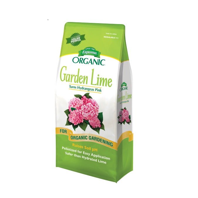 pink fertilizer for plants Espoma Garden Lime