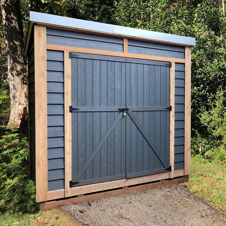 GardenSaver Lean-to Shed 8x4, Double Doors