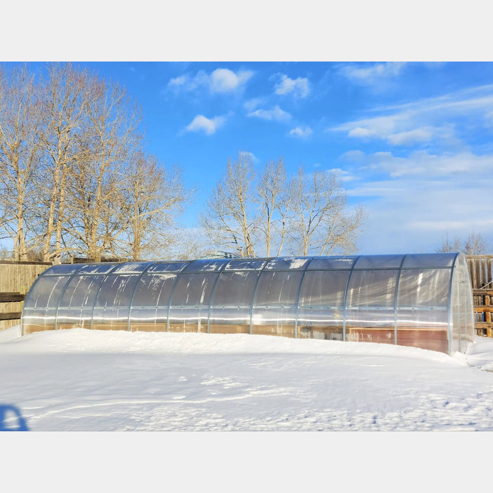 Sigma DIY Greenhouse Kit 10 x 32 ft. with 6mm Double-Wall Polycarbonate Panels and Galvanized Steel Frame