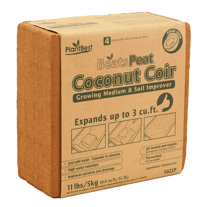 PlantBest™ BeatsPeat™ Coconut Coir Growing Medium & Soil Improver
