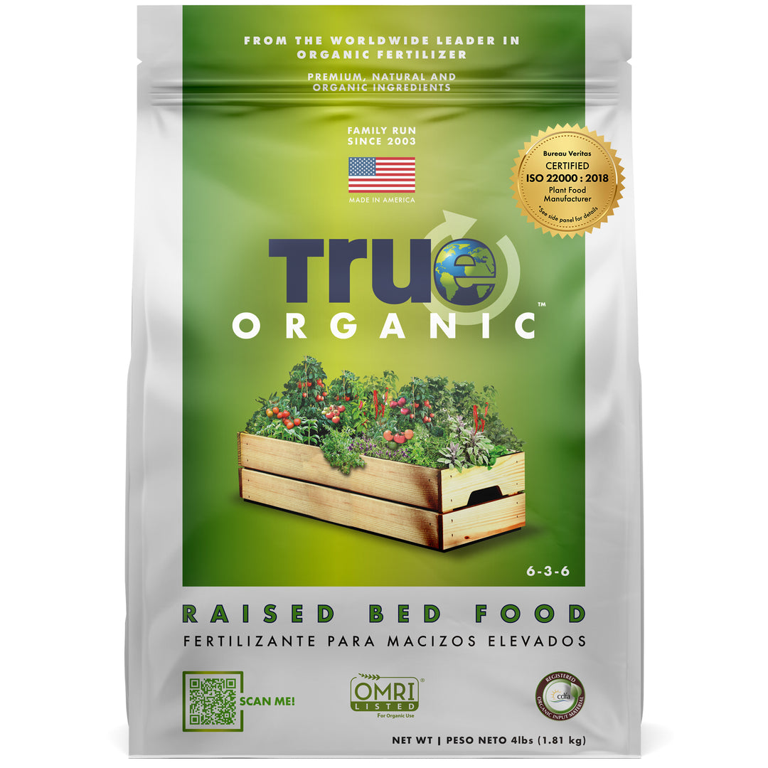 True Organic 4 lb. Bag Raised Bed Plant Food