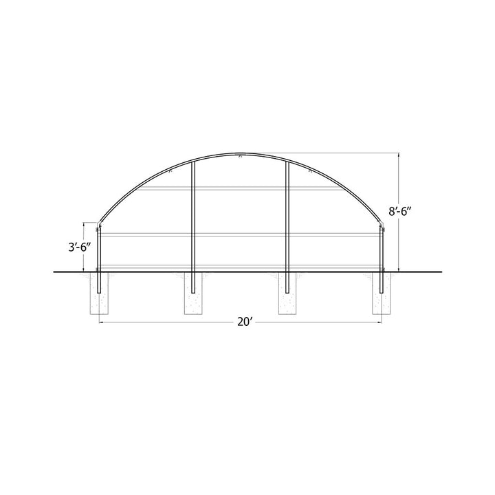 Steel Endwall Kit (Both Ends)