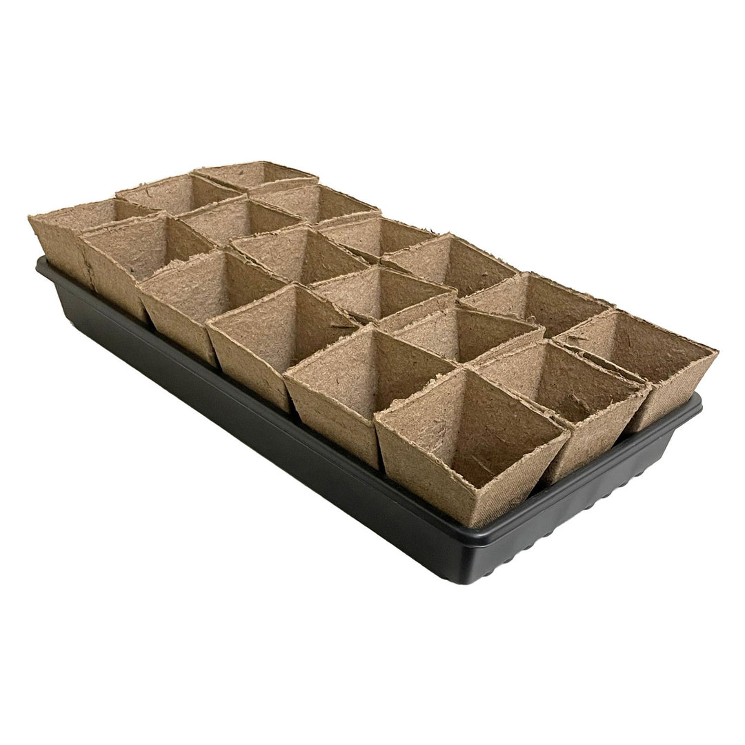 Biodegradable Jiffy® Pots & Tray Kit