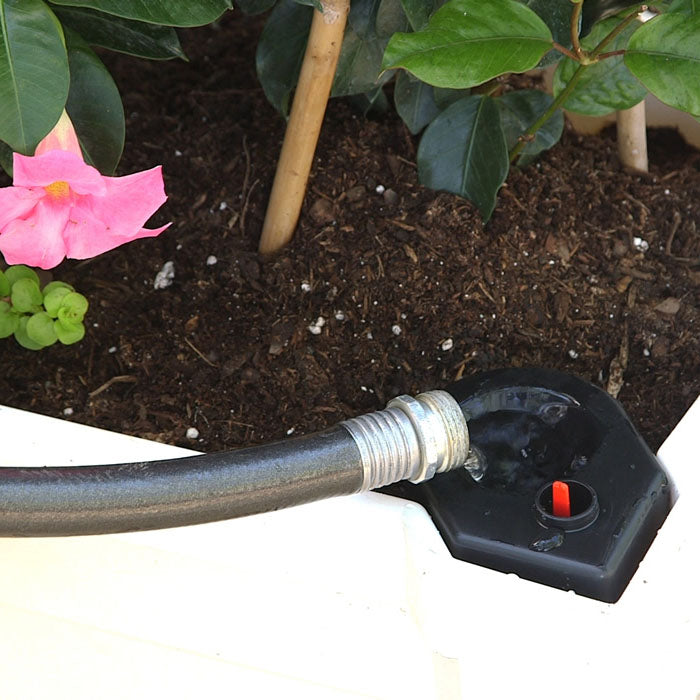 Calypso 31 x 13.5 x 53 in. Planter with Trellis & Reservoir