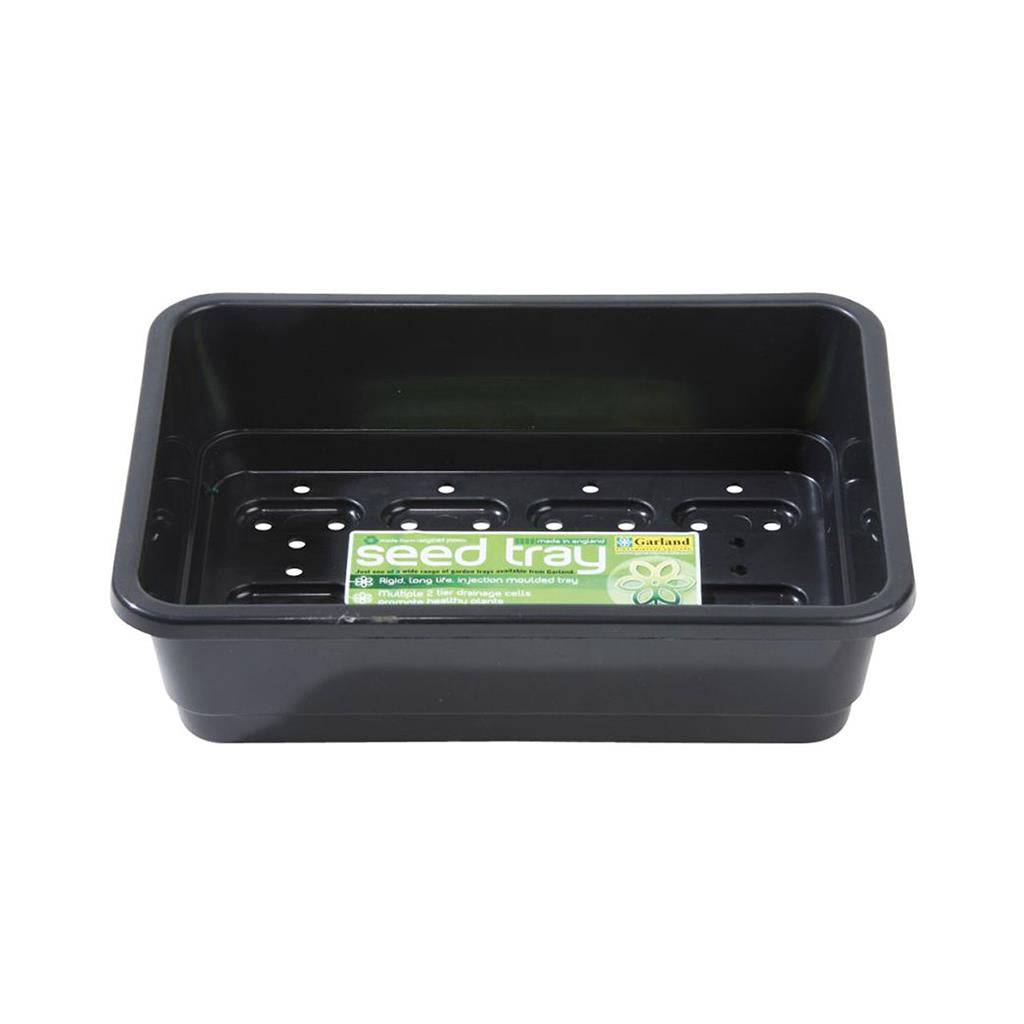 Small Seed Starting Trays, Black