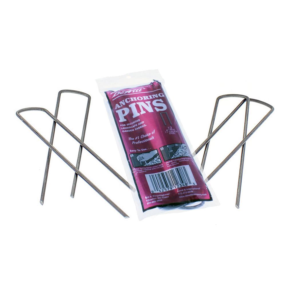 Weed Barrier Anchoring Pins - Pack of 12