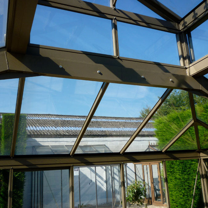 Cathedral Victorian Greenhouse 15 x 20 ft. with 4mm Tempered Glass Panels and Aluminum Frame