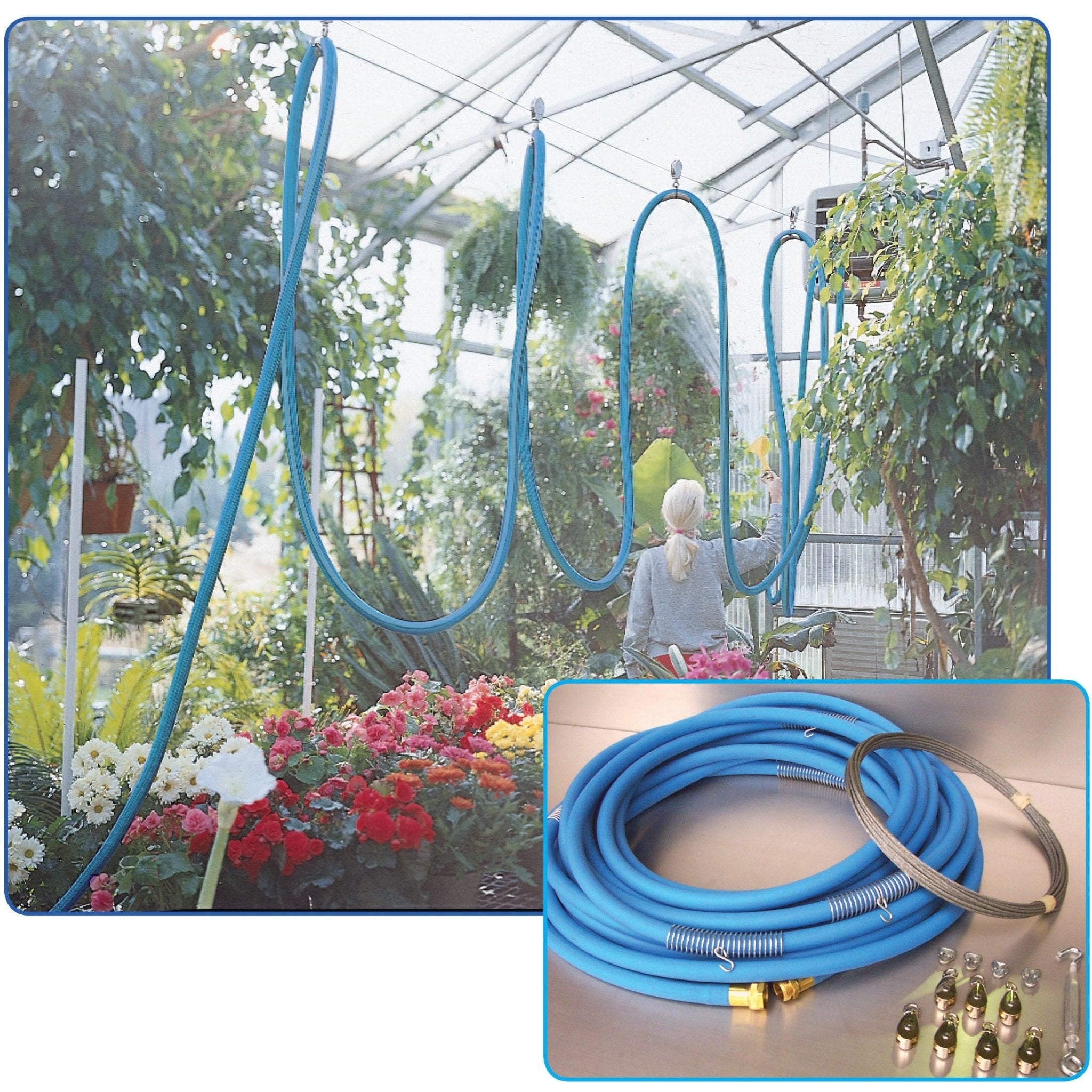 indoor plant watering hose system Hi Hose Watering System - 50 ft. system