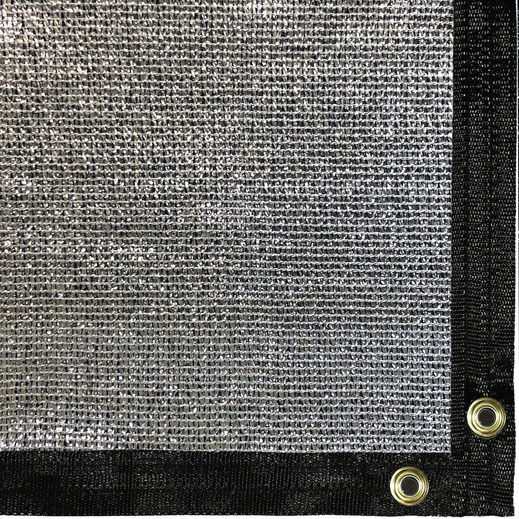 Be Cool Solutions™ 80% Aluminet Shade Cloth, Grommeted Panel