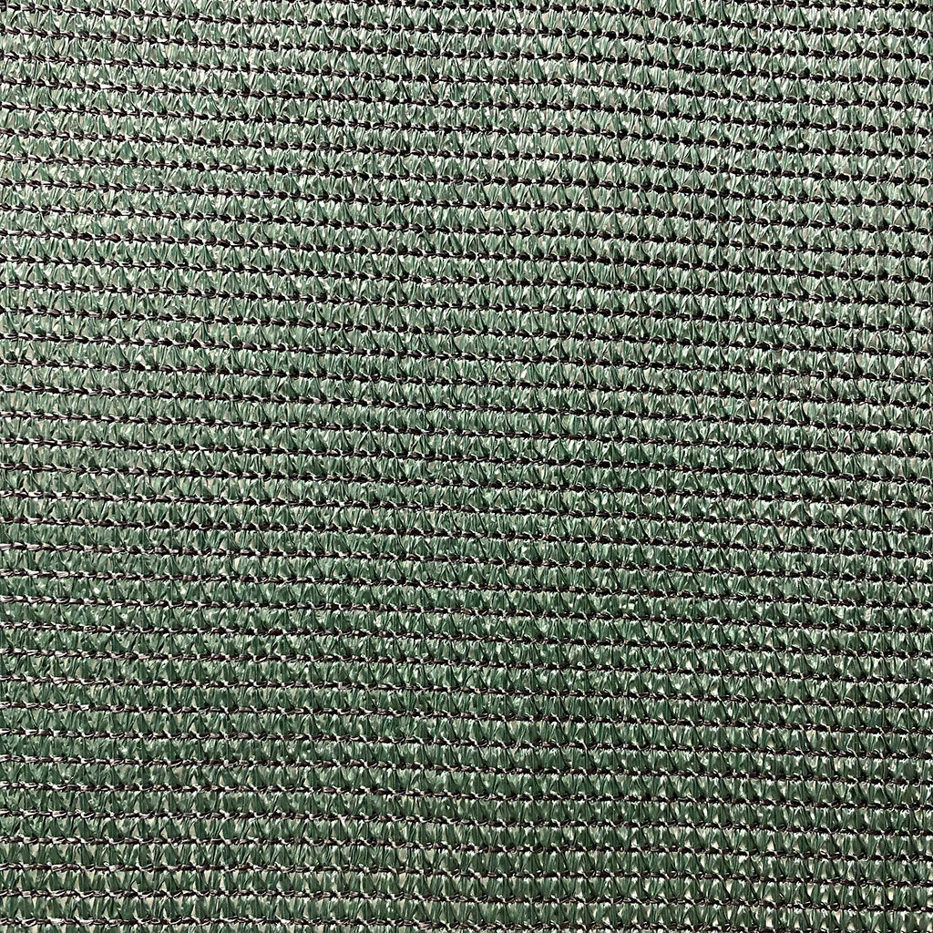 87% Green Knitted Shade Cloth, Precut Panel