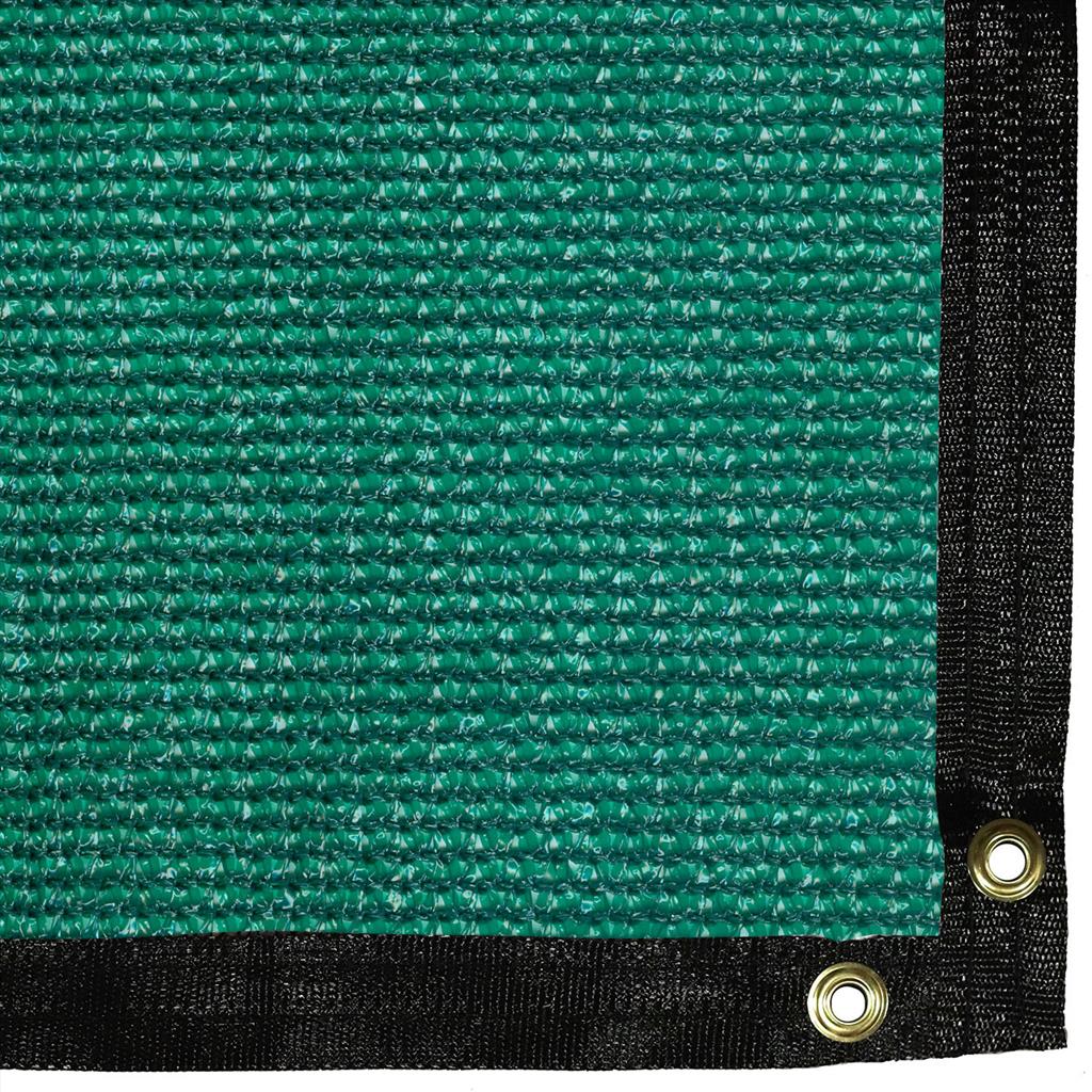 Be Cool Solutions™ 70% Green Shade Cloth, Grommeted Panel