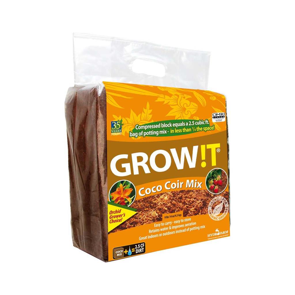 GROW!T® 2.5 cu. ft. Organic Coco Coir Planting Mix
