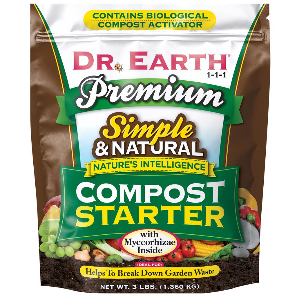 Dr. Earth 3 lb. Bag Compost Starter 1-1-1