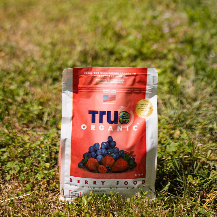 True Organic 4 lb. Bag Berry Food 5-4-4