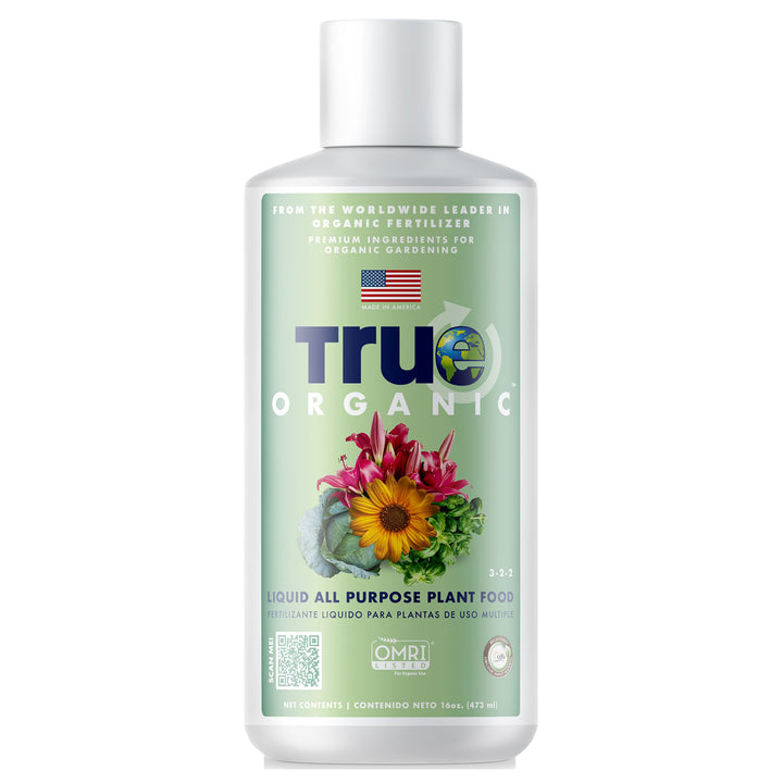 True Organic 16 oz. Bottle Liquid All-Purpose Plant Food