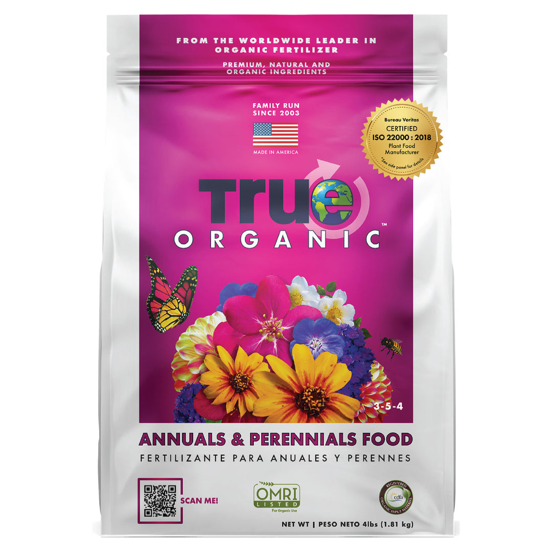 True Organic 4 lb. Bag Annuals & Perennials Food