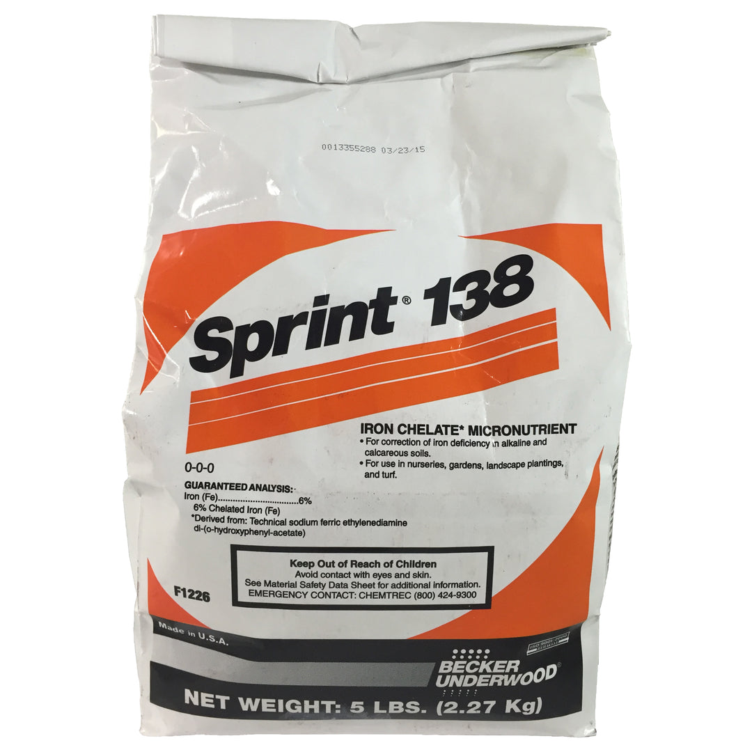 Sprint® 138 6% EDDHA Iron Chelate 4-0-0