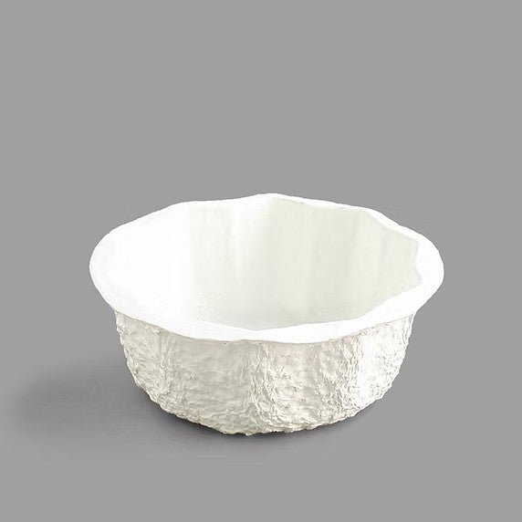 Western Pulp White Mache Floral Containers - Centerpiece