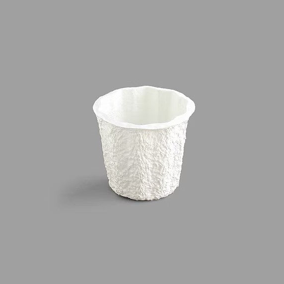 Western Pulp White Mache Floral Containers - Jardiniers