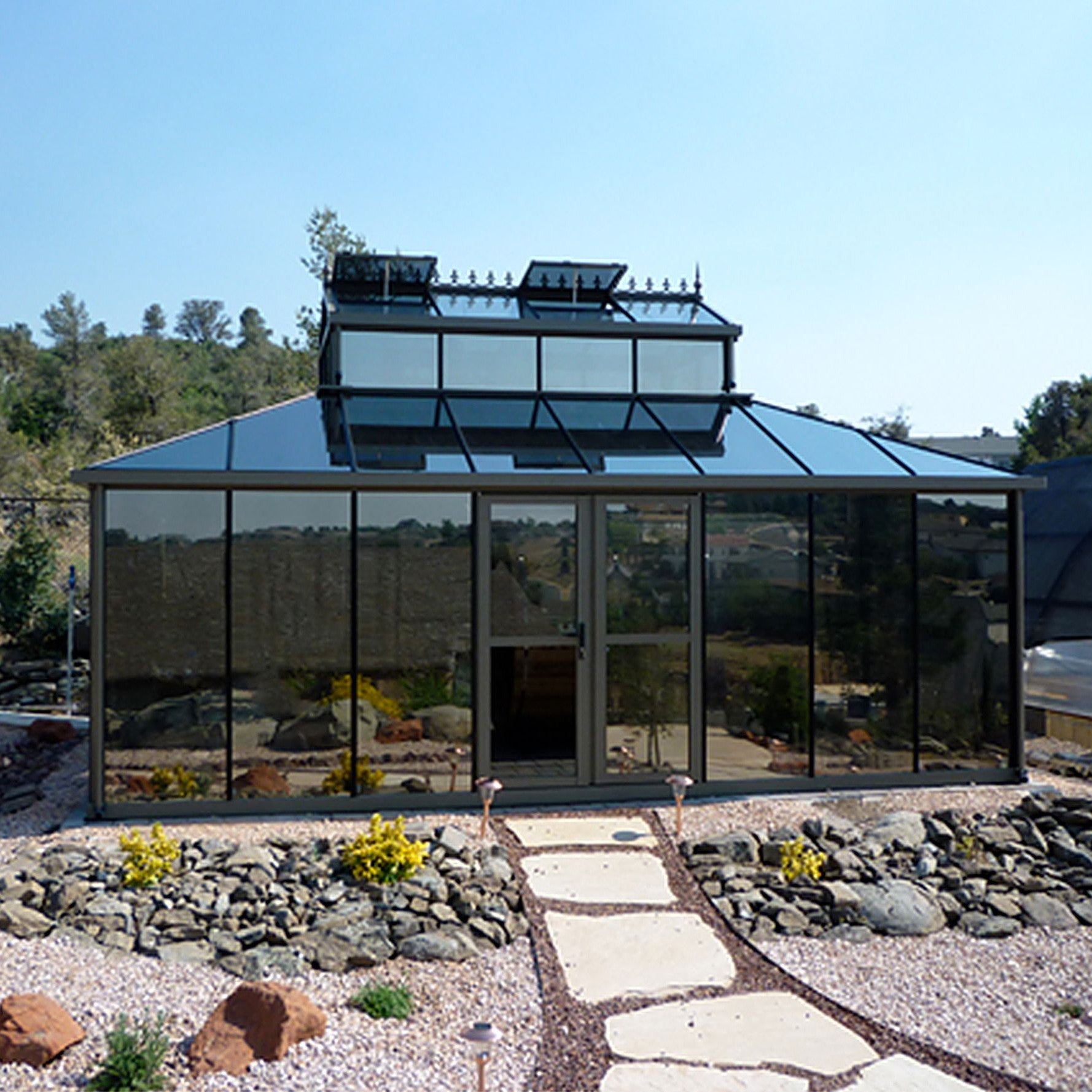 Cathedral Victorian Greenhouse 15 x 20 ft. with 4mm Tempered Glass
