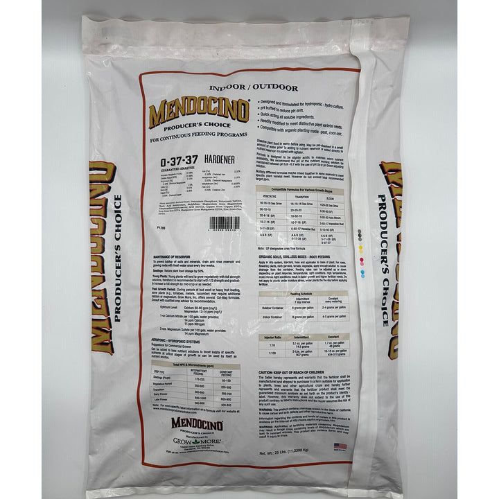 Grow More® Mendocino Producer's Choice Flower Hardener 00-37-37