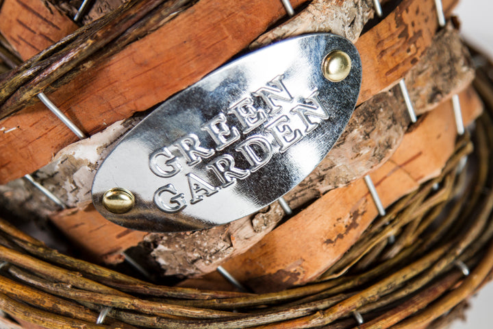 Gardener Select™ Birch Bark Basket Planter Set