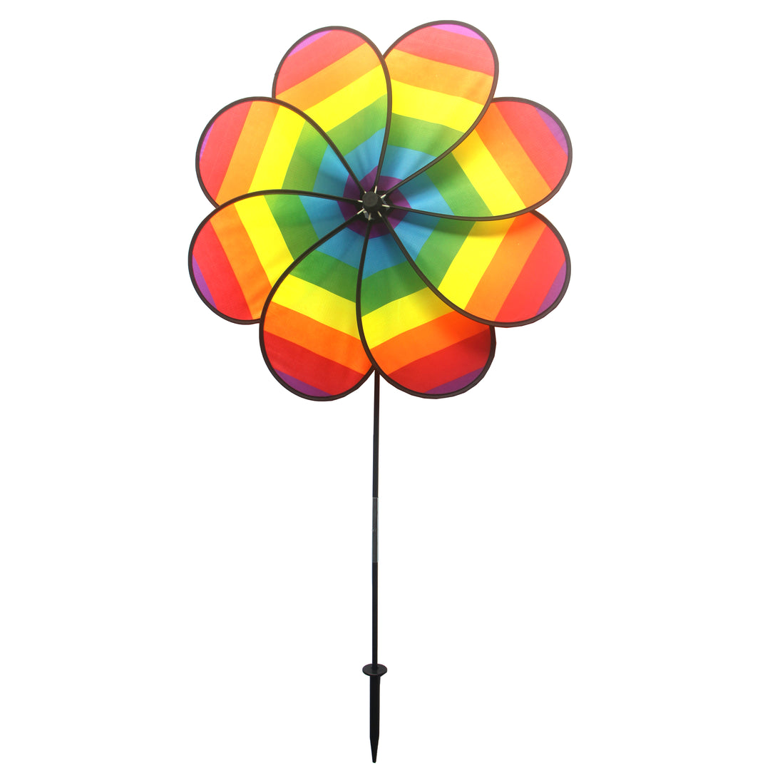 Gardener Select™ 8-Petal Rainbow Flower Pinwheel