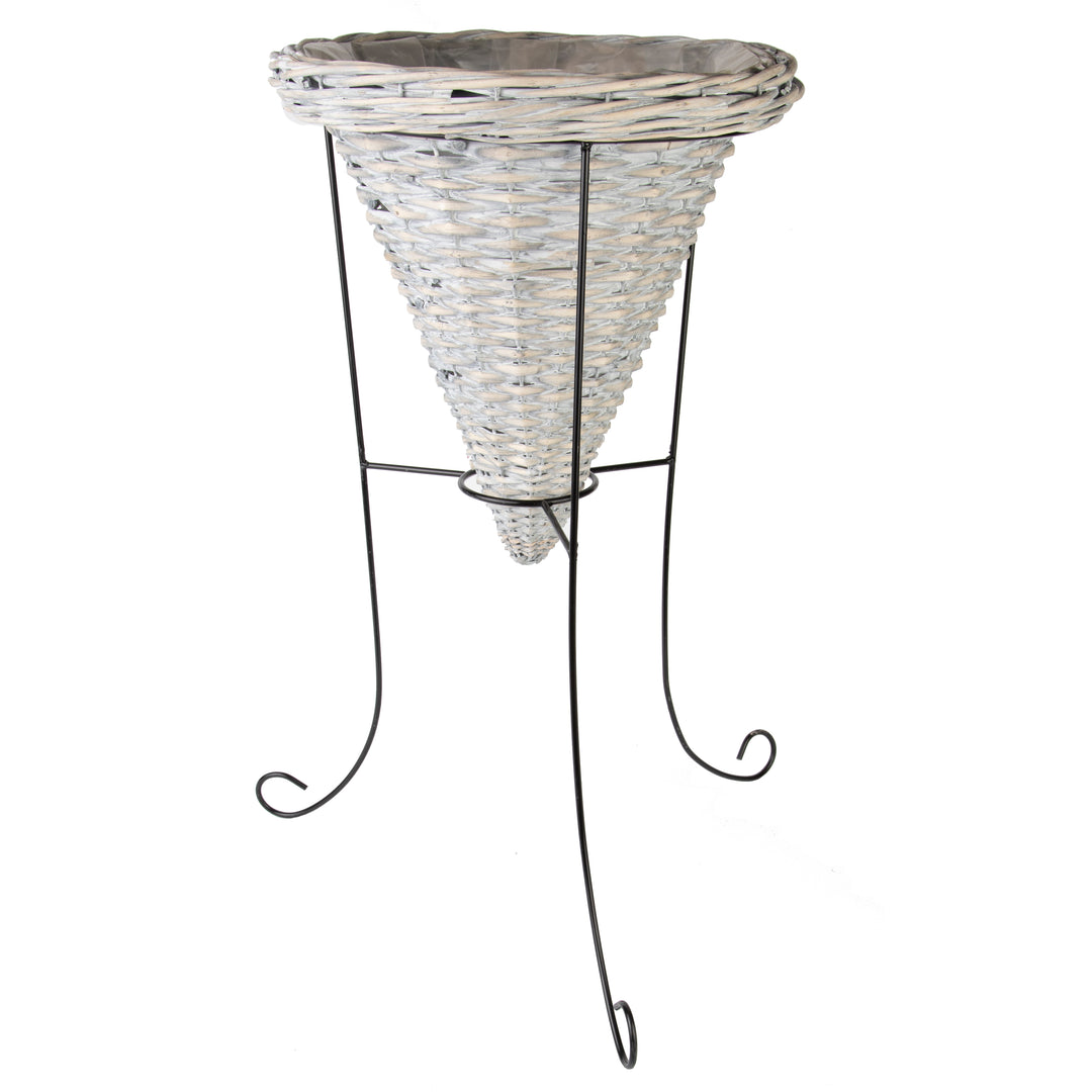 Gardener Select™ Cone Planter Basket With Stand