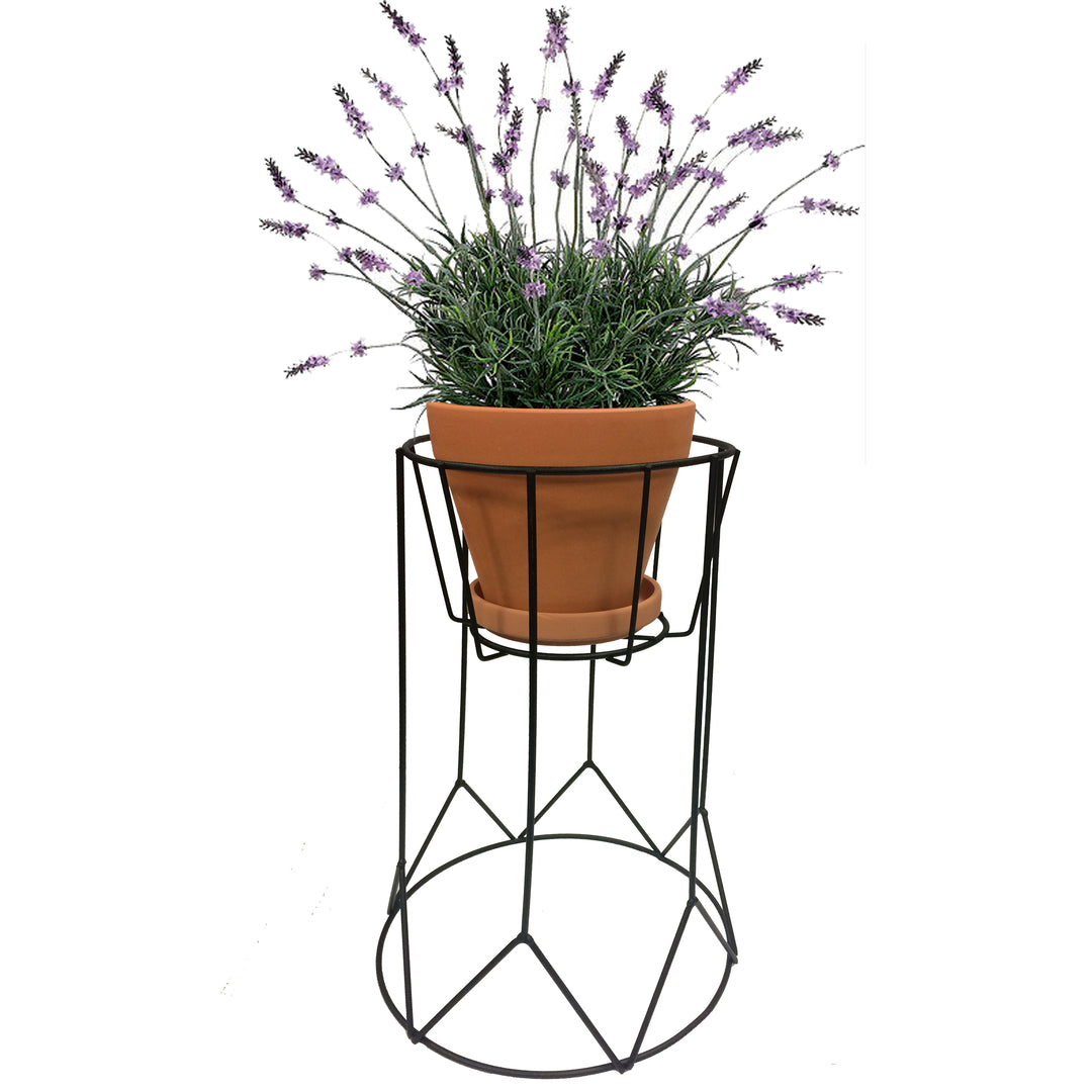 Gardener Select™ Black Single Tier Wire Plant Stand