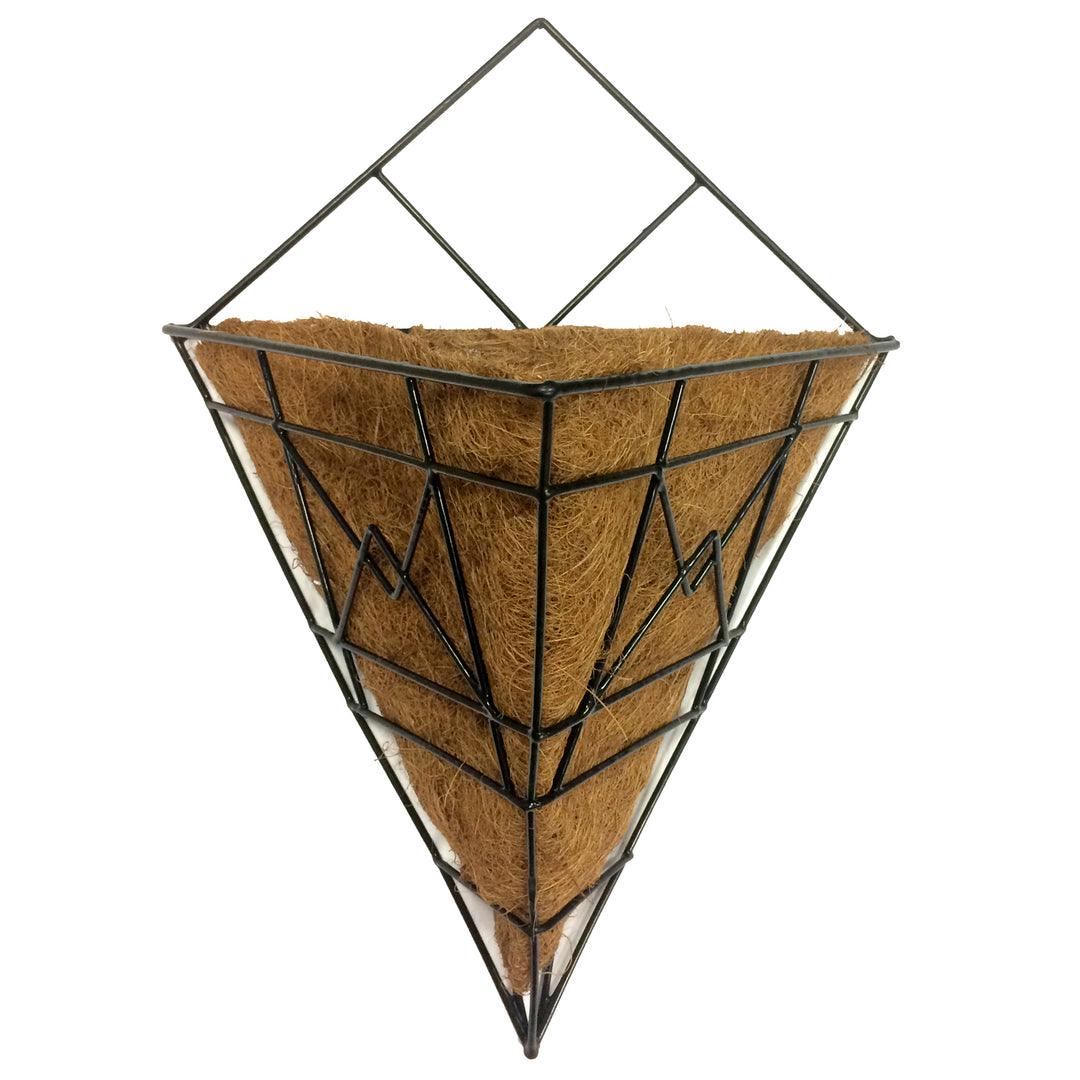 Gardener Select™ Plaid Collection Triangle Wall Planter