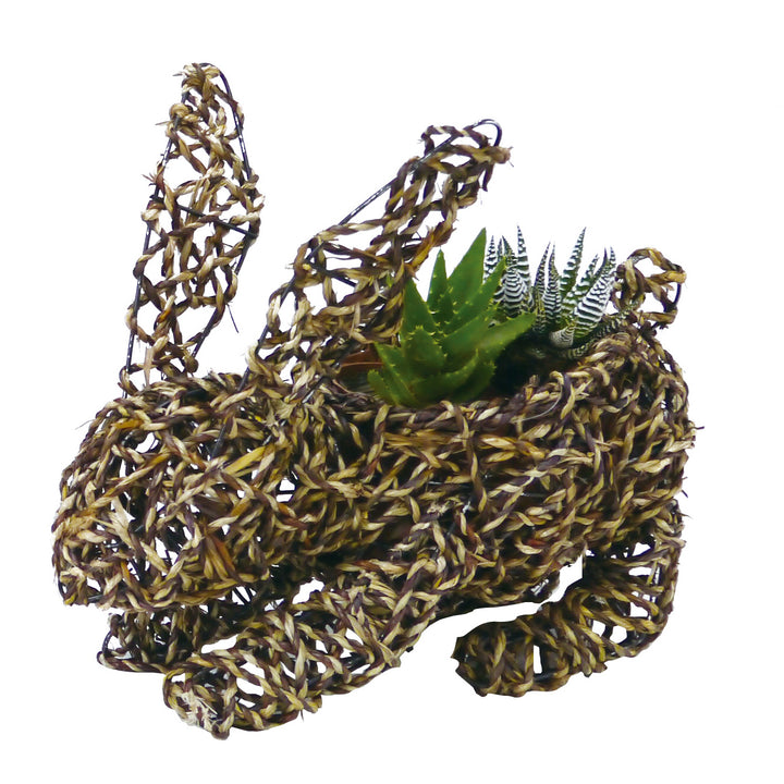 Gardener Select™ Rattan Rope Bunny Topiary