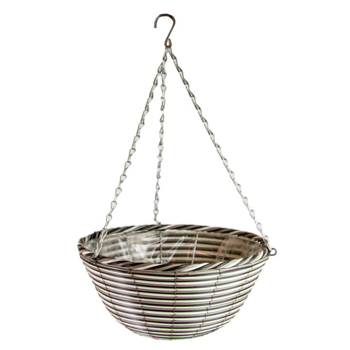 Gardener Select™ Round Plastic Resin Hanging Basket