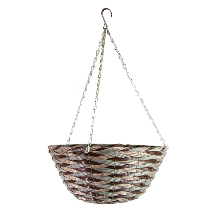 Gardener Select™ Round Plastic Resin Hanging Basket