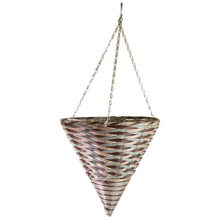 Gardener Select™ Cone Resin Wicker Hanging Baskets
