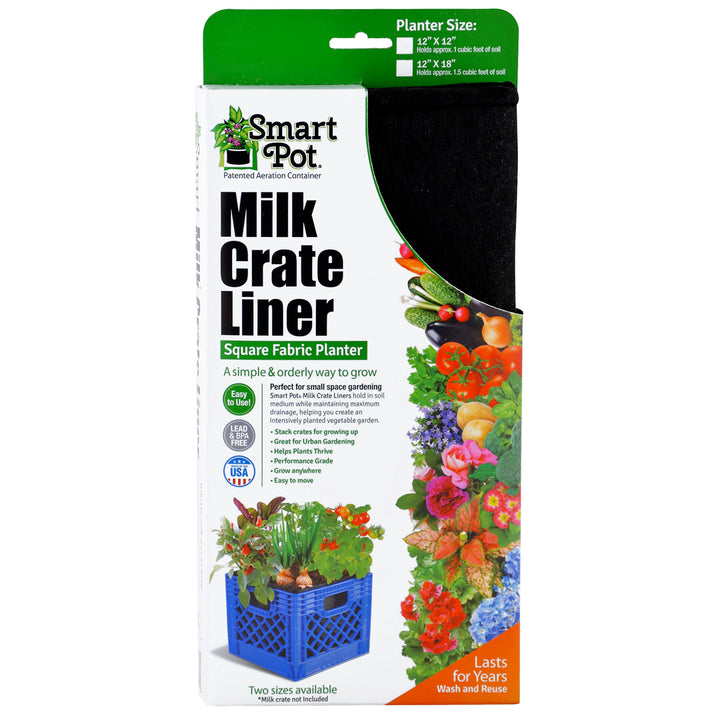 Smart Pot® 12 in. Milk Crate Liner