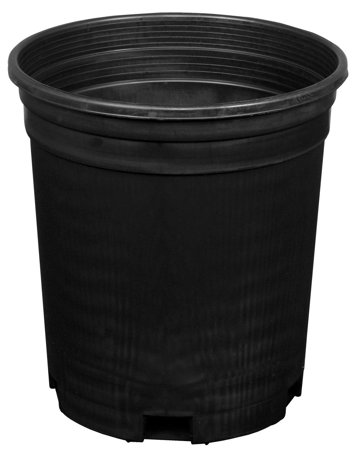 Gro Pro® Premium Round Black Nursery Pot - Greenhouse Megastore