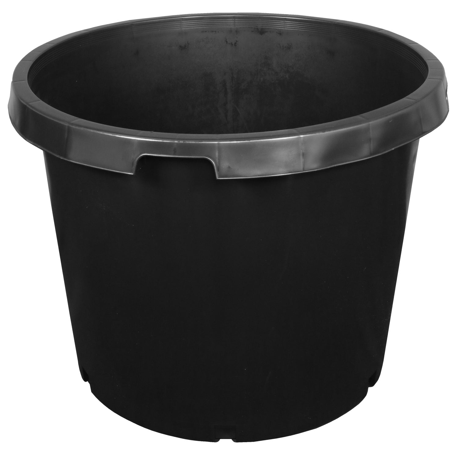 Gro Pro® Premium Round Black Nursery Pot - Greenhouse Megastore