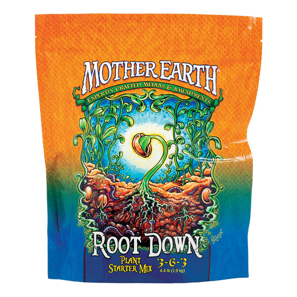 Mother Earth® Root Down™ Plant Starter Mix 3-6-3 - Greenhouse