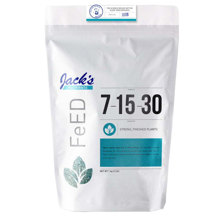 Jack's® Nutrients FeED 7-15-30 Finish Fertilizer