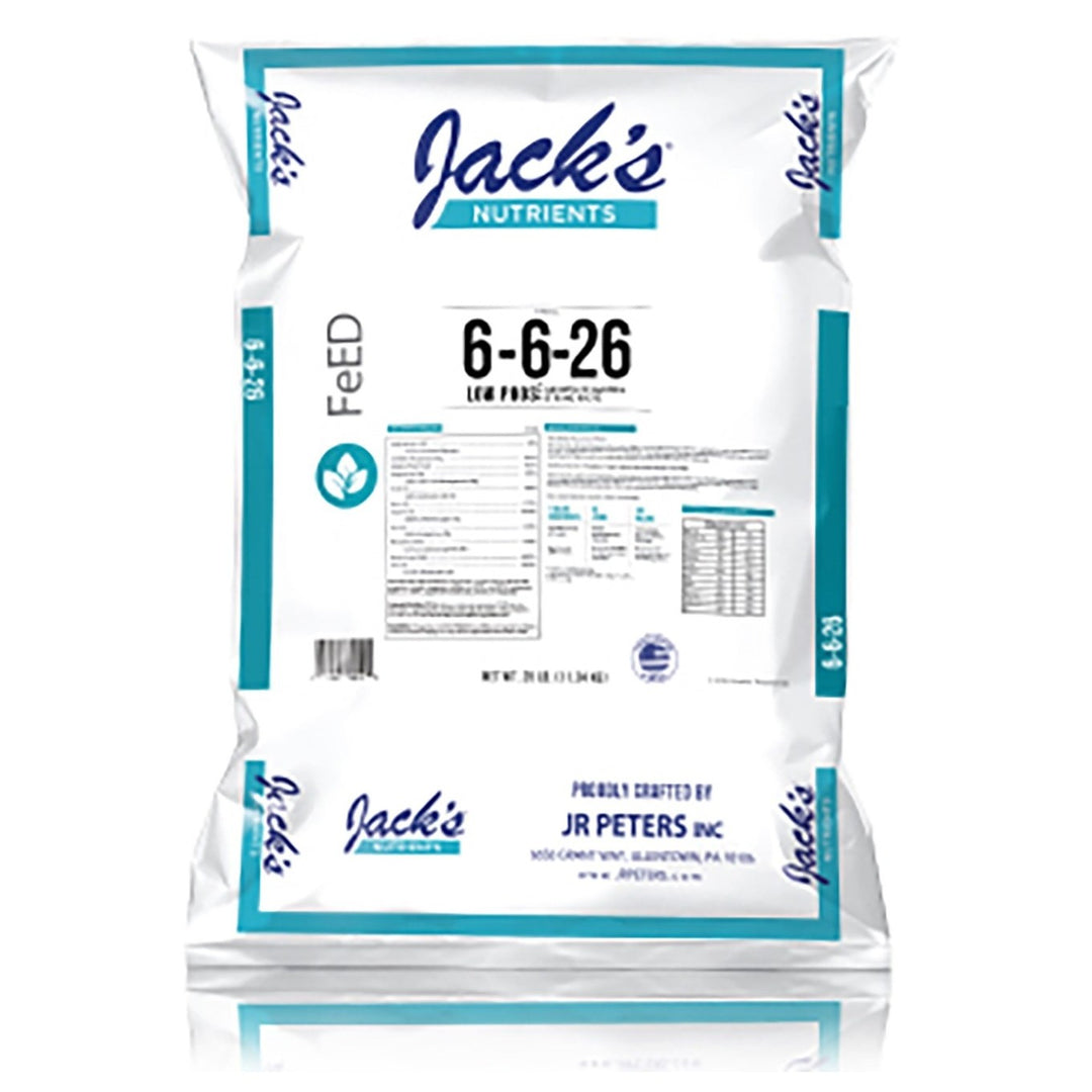 Jack's Nutrients 6-6-26 Low Phos Part A 25 lb. bag
