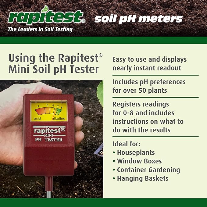 Luster Leaf Rapitest Soil pH Tester