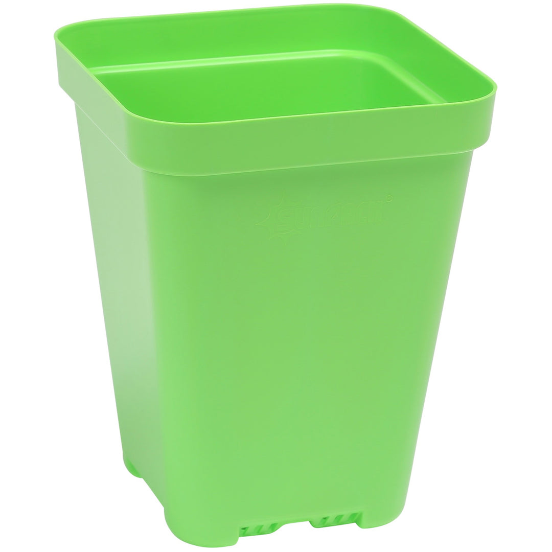 SUNPACK® Heavy-Duty Color Seed Starting Pot 3.3" Square