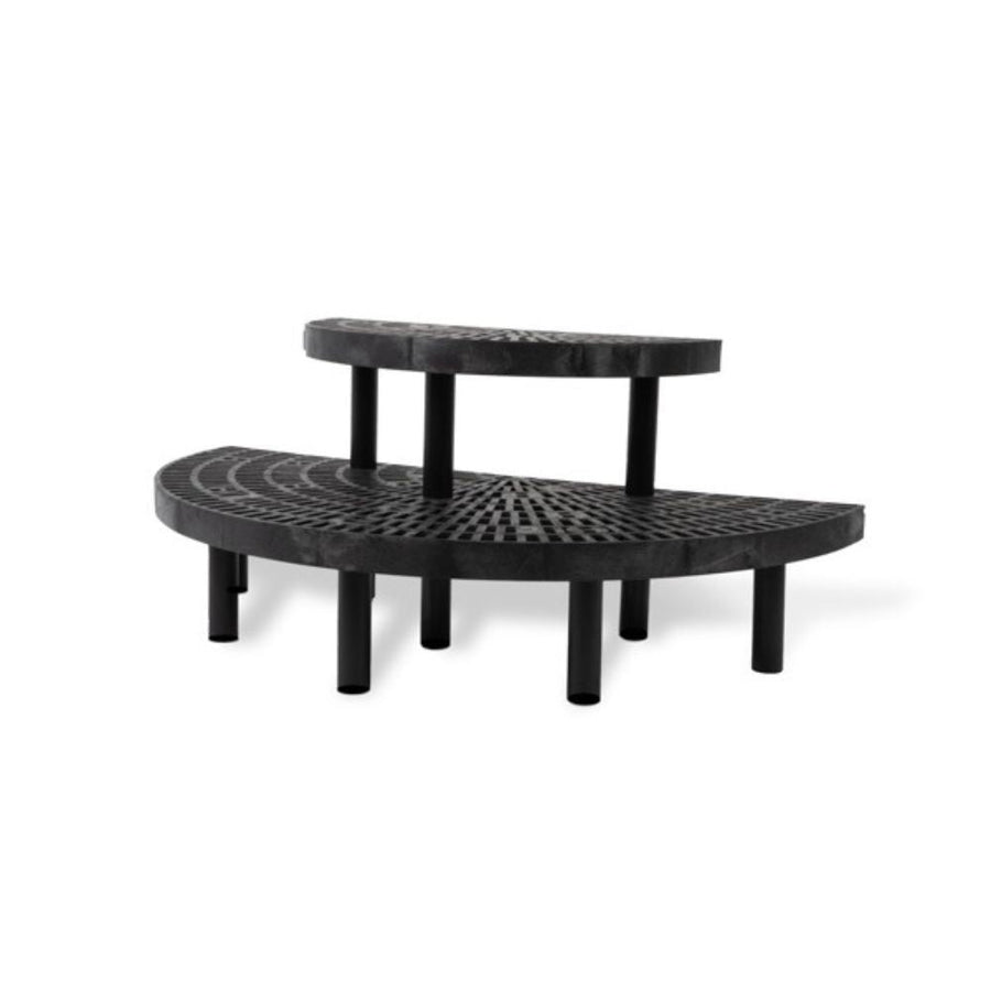 Benchmaster 2-Tiered Round End Cap - Greenhouse Megastore