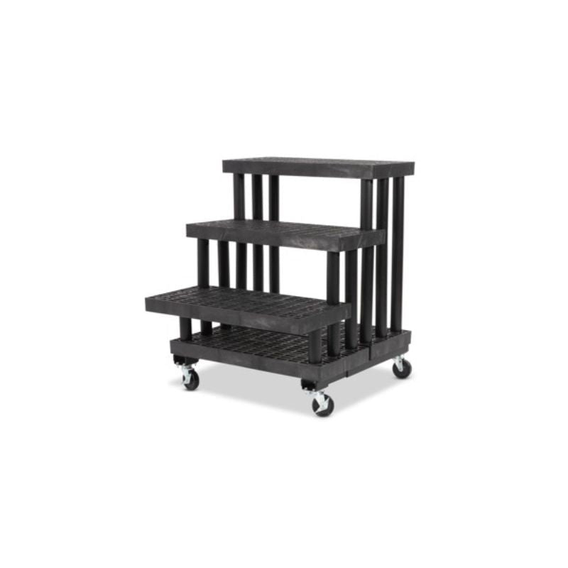 Benchmaster™ 3 Shelf Wall Cart - Greenhouse Megastore
