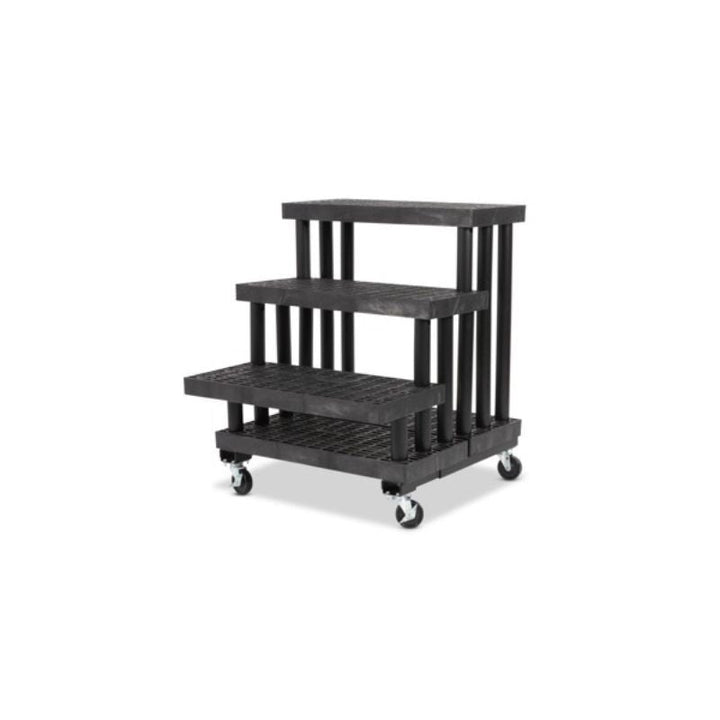 Benchmaster™ 3 Shelf Wall Cart - Greenhouse Megastore