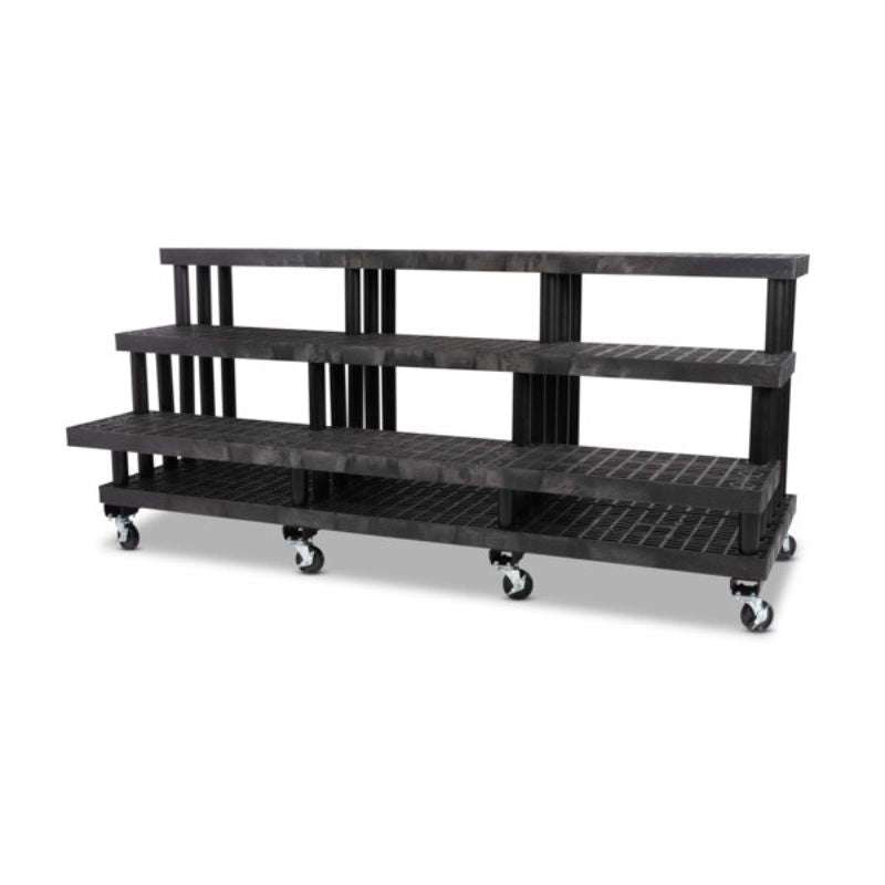 Benchmaster™ 3 Shelf Wall Cart - Greenhouse Megastore