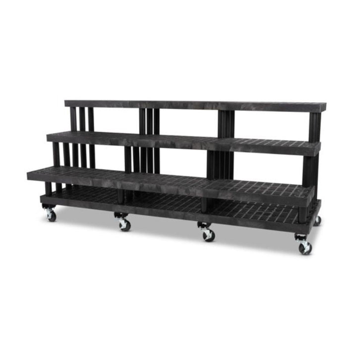 Benchmaster™ 3 Shelf Wall Cart - Greenhouse Megastore